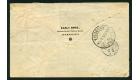 SG11. 1900 1/- on 4d Green and purple-brown on kaffigram to Engl